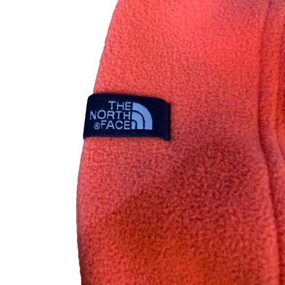 The North Face One Size Fits All Orange Polar Fleece Beanie - UNISEX - Picture 3 of 5